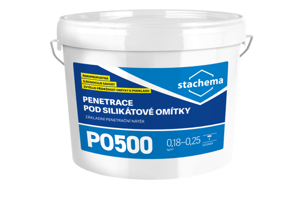 PO500 Penetrace pod silikátové omítky